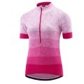 Löffler Fahrrad-Shirt Bike Jersey HZ Components (Half-Zip, leicht, schnelltrocknend) magenta/pink Damen