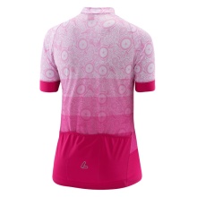 Löffler Fahrrad-Shirt Bike Jersey HZ Components (Half-Zip, leicht, schnelltrocknend) magenta/pink Damen