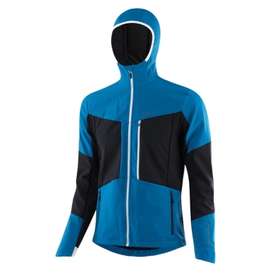 Löffler Softshelljacke XC-Pure TXS Hooded (winddicht, wasserabweisend) marineblau Herren