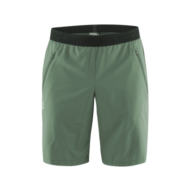 Löffler Trekking-Wanderhose ASSL Shorts (leicht, schnelltrocknend, wasserabweisend) kurz grün/pine Herren