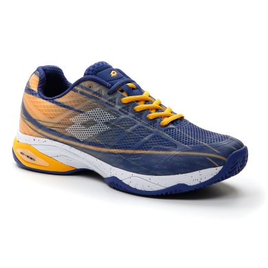 Lotto Tennisschuhe Mirage 300 Clay/Sandplatz blau/gelb Herren