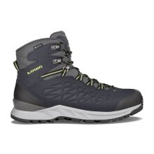 Lowa Wanderschuhe Explorer II Mid GTX (Trekking, Travel, wasserdicht) atlantikblau/kiwi Herren