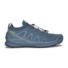 Lowa Sneaker-Laufschuhe Fusion Low (Strickmaterial, sockenähnlicher Einstieg) blau/senfgelb Herren