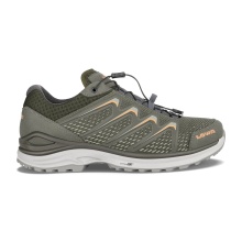 Lowa Wanderschuhe Maddox Low GTX (Multifunktion, Textil/Synthetik, wasserdicht) olivgrün/mango Herren