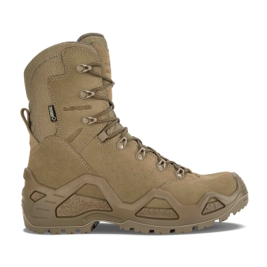 Lowa Military-Stiefel Arbeitsschuhe Z-8S GTX C (Veloursleder, wasserdicht) coyote OP braun Herren