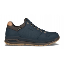 Lowa Alltag-Travelschuhe Locarno Low GTX (Nubukleder, wasserdicht) navyblau Herren