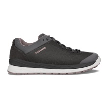 Lowa Alltag-Travelschuhe Malta Low GTX (Veloursleder, wasserdicht) anthrazitgrau/rose Damen