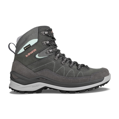 Lowa Alltag-Travelschuhe Toro Pro Mid GTX (wasserdicht) graphitgrau/jade Damen