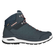 Lowa Alltags-Travelschuhe Locarno QC GTX (wasserdicht) navyblau/mandarine Damen