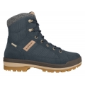 Lowa Winterstiefel Isarco III Mid GTX (Veloursleder, wasserdicht) navyblau Herren