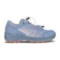 Lowa Wanderschuhe Zirrox Low GTX (Multifunktion, wasserdicht) skyblau/orange Kleinkinder