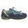 Lowa Multifunktionsschuhe Robin EVO GTX Low (wasserdicht, Veloursleder) navyblau/limone Kinder