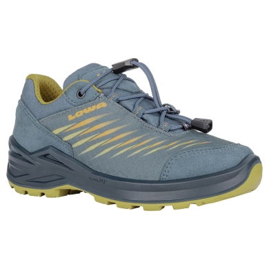 Lowa Multifunktionsschuhe Zirrox II GTX Low (wasserdicht, Textil/Synthetik) petrolblau/senf Kinder