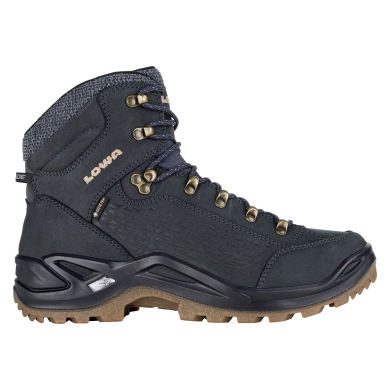 Lowa Wanderschuhe Renegade Warm Mid GTX (Winter-All-Terrain, wasserdicht) navyblau Herren