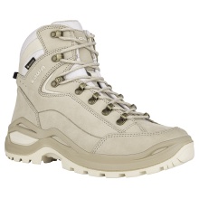 Lowa Wanderschuhe Renegade Evo Mid GTX (All-Terrain, Nubukleder, wasserdicht) champagner/panna Damen