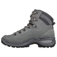 Lowa Wanderschuhe Renegade EVO LL Mid (All-Terrain, Nubukleder) graphitgrau/aprikose Damen