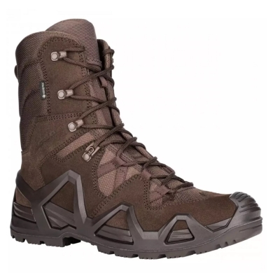 Lowa Military-Stiefel Arbeitsschuhe Zephyr MK2 GTX Hi (Veloursleder, wasserdicht) coyote OP dunkelbraun Herren