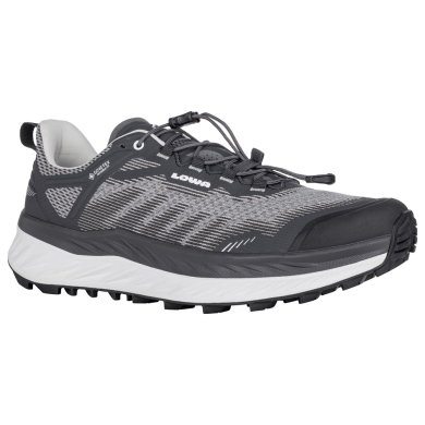 Lowa Trail-Laufschuhe Fortux GTX (wasserdicht) 2024 schwarz/weiss Herren