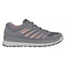 Lowa Alltag-Travelschuhe Axos Low GTX (All-Terrain, wasserdicht) dunkelgrau/melone Damen