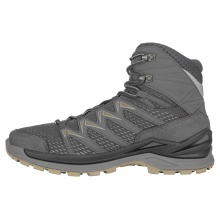 Lowa Wander-Travelschuhe Innox Pro Mid GTX (All-Terrain, Synthetik/Textil, wasserdicht) graphitegrau/braun Herren