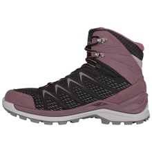 Lowa Wander-Travelschuhe Innox Pro Mid GTX (All-Terrain, Synthetik/Textil, wasserdicht) schwarz/altrosa Damen