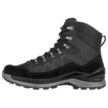 Lowa Wander-Travelschuhe Toro Pro Mid GTX (Velours-Nubukleder, wasserdicht) schwarz Herren