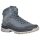 Lowa Wander-Travelschuhe Toro Pro Mid GTX (Velours-Nubukleder, wasserdicht) stahlblau/sand Herren