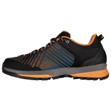 Lowa Wandersschuhe Carezza GTX Low 2024 (Synthetik, Trekking, wasserdicht) anthrazitgrau/orange Herren