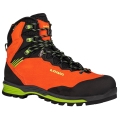 Lowa Wanderschuhe Cadin II Mid GTX (Zustieg, wasserdicht) orange/limone Herren