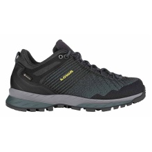 Lowa Wanderschuhe Carezza GTX Low (Trekking, Textil/Synthetik, wasserdicht) anthrazitgrau/petrol Damen