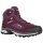 Lowa Wanderschuhe Corvara Mid GTX (Trekking, Veloursleder/Textil, wassderdicht) graperot/melone Damen