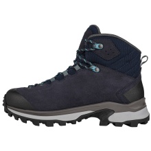 Lowa Wanderschuhe Corvara Mid GTX (Trekking, Veloursleder/Textil, wassderdicht) navyblau/arktis Damen