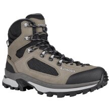 Lowa Wanderschuhe Corvara Mid GTX (Trekking, Veloursleder/Textil, wassderdicht) braun/grau Herren