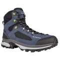 Lowa Wanderschuhe Corvara Mid GTX (Trekking, Veloursleder/Textil, wassderdicht) denimblau/grau Herren