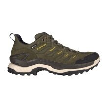 Lowa Wanderschuhe Innovo Low GTX (All-Terrain, Veloursleder/Textil, wasserdicht) olive/bernsteingrün Herren