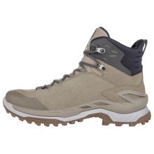 Lowa Wanderschuhe Innovo Mid GTX (All-Terrain, Veloursleder, wasserdicht) braun/grau Damen