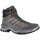 Lowa Wanderschuhe Innovo Mid GTX (All-Terrain, Veloursleder, wasserdicht) dunkelgrau/petrol Herren