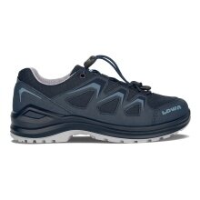 Lowa Wanderschuhe Innox Evo GTX LO (Textil/Synthetik, wasserdicht) stahlblau Kinder