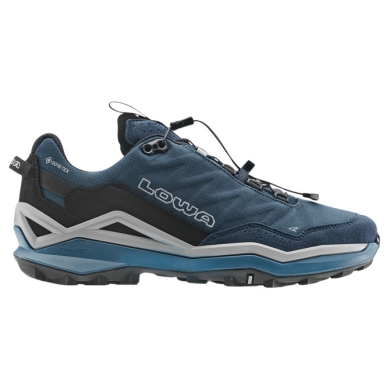 Lowa Wanderschuhe Maddox Pro Low GTX SL (Fast-Hiking, Textil/Synthetik, wasserdicht) navyblau/marineblau Herren