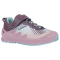 Lowa Wanderschuhe Merger GTX Junior Velcro (Multifunktion, wasserdicht, Klett­ver­schluss) rosa/arktisblau Kleinkinder