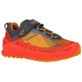 Lowa Wanderschuhe Merger GTX Junior Velcro (Multifunktion, wasserdicht, Klett­ver­schluss) flamerot/mango Kleinkinder