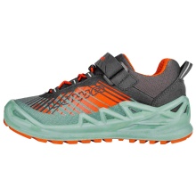 Lowa Wanderschuhe Merger GTX Junior Velcro (Multifunktion, wasserdicht, Klett­ver­schluss) arktisblau/flame Kleinkinder