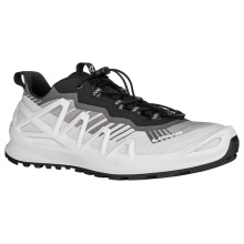 Lowa Wanderschuhe Merger Low GTX (All-Terrain, Synthetik/Textil, wasserdicht) weiss/schwarz Herren