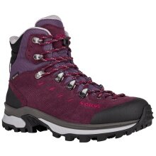 Lowa Wanderschuhe Randir Mid GTX (Trekking, Veloursleder, wasserdicht) graperot/beere Damen