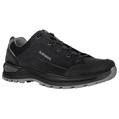 Lowa Wanderschuhe Renegade EVO LL Low (Nubukleder) schwarz/grau Herren