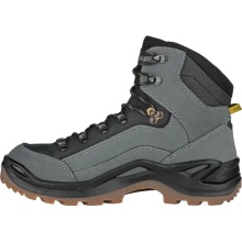 Lowa Wanderschuhe Renegade Mid GTX (All-Terrain, Nubukleder, wasserdicht) dunkelgrau/schwarz Herren