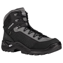 Lowa Wanderschuhe Renegade Warm Mid GTX 2024 (Winter-All-Terrain, wasserdicht) schwarz/grau Herren