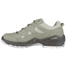 Lowa Wanderschuhe Sirkos Evo Low GTX (Veloursleder/Textil, wasserdicht) seegrasgrün/mintgrün Damen