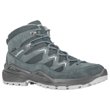 Lowa Wanderschuhe Sirkos Evo Mid GTX (wasserdicht) jeansblau/grau Damen