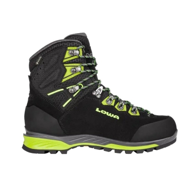 Lowa Wanderschuhe Ticam Evo GTX (Trekking, Nubukleder, wasserdicht) schwarz/limegrün Herren